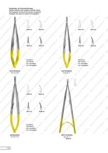 Zweifel เครื่องมือเย็บตรง18ซม. ตัวล็อคเข็มสำหรับผ่าตัดแบบแมนนวลจากเยอรมัน - Product Image 5