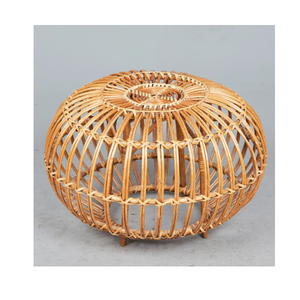 En gros Moderne Simple Salon Chaise Tabouret Ottoman Rotin Restaurant Meubles Rotin Bar Tabouret Direct Usine Du Vietnam - Product Image 6