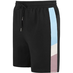 Chándal deportivo de dos piezas personalizado de alta calidad para hombre, ropa de playa de verano, camiseta, pantalones cortos, Jogger de lana estampado con patrón sólido - Product Image 3