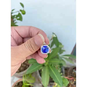 Collier en argent 925 avec cristal de tanzanite - Product Image 3