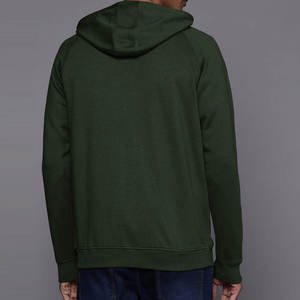 Sudadera con Capucha y Cremallera para Hombre, de Algodón, Calidad Premium, Chaqueta de Forro Polar Suave, Estilo Urbano, OEM ODM, Venta al por Mayor, Chaqueta con Cremallera para Hombre - Product Image 3