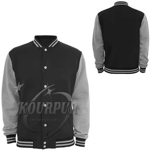 Chaqueta universitaria de estilo universitario Unisex 2025, cuello alto de costura Premium, temporada de invierno personalizable para pedidos a granel - Product Image 6