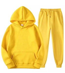 Ensemble de survêtement pour hommes, décontracté, course à pied, logo personnalisé, plusieurs couleurs, coton, polyester, polaire épaisse, haute qualité - Product Image 2