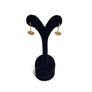 ต่างหูแฟชั่นทองเหลืองแท้ - Product Image 1
