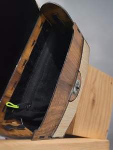 กระเป๋าคลัทช์และกระเป๋าถือของผู้หญิงทำด้วยมือหรูหราออกแบบได้เองมีสายโซ่ไขว้ลำตัวต้นทุนต่ำโดย aaliyan impex - Product Image 5