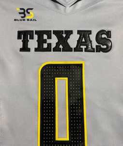 Uniformes de Fútbol Americano para Jóvenes, Uniformes Cómodos y Ajustados de Grado Profesional, Personalizado, 100% Poliéster, Adulto, Último Diseño, Precio Al por Mayor - Product Image 3