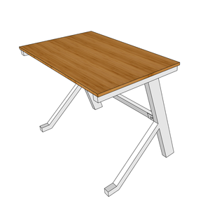 YBamboo Laptop <b>Desk</b> 100x60cm Folding Wood Office & Home Office - Product Image 6