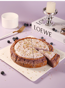 Gâteau <span class=keywords><strong>Basque</strong></span> aux Myrtilles Surgelé 850g 8 Pouces, Crémeux, Faible en Matières Grasses, Rond, avec Chocolat, pour <span class=keywords><strong>Restaurants</strong></span>, Hôtels, Buffets - Product Image 4