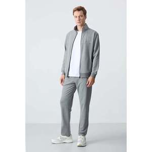 Conjunto Deportivo Tommylife para Hombre, Corte Holgado, Modelo 85260, Gris Melange - Caqui - Product Image 2