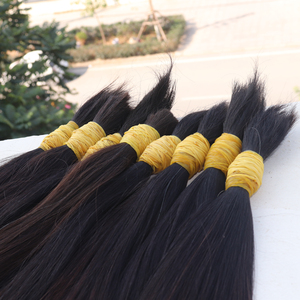 No Chemical Unprocessed Cuticle Aligned <b>Hair</b> <b>One</b> Single Donor Straight Bulk <b>Hair</b> Vietnamese Human <b>Hair</b> <b>Extensions</b> - Product Image 5