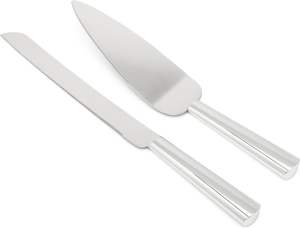 Tableware <b>Cake</b> <b>Server</b> Set Stainless Steel <b>Cake</b> <b>Server</b> Handmade Long Twisted Overhand Knot Handmade Handle Design - Product Image 6