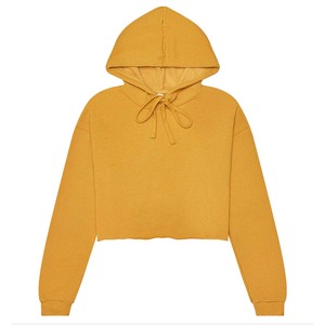 Bella toile femmes pulls à capuche haut court sweats dames - Product Image 5