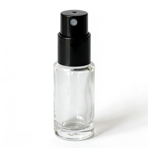 Flacon à bille en verre pour <span class=keywords><strong>parfum</strong></span> et huile essentielle, avec bouchon noir, verre transparent, vide, rechargeable, emballage cosmétique - Product Image 4