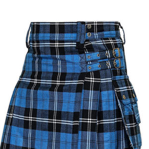 Kilts en tartan écossais | Tartan acrylique de 13oz disponible avec quantité minimale de commande Kilts textiles traditionnels musicaux au design personnalisé - Product Image 3