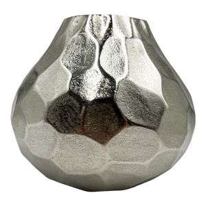 Vase à fleurs moderne de luxe en aluminium pour la maison et le jardin Vase à fleurs décoratif de table en métal avec finition en nickel - Product Image 6