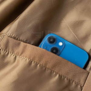 Chaqueta Bomber Clásica para Hombre, Ajuste Cómodo, Uso Diario Informal, Estilo Urbano Moderno, Atuendo de Moda, Chaquetas de Invierno - Product Image 4