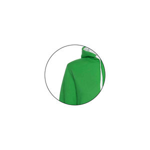 Sudadera Casual Verde con Diseño de Pluma, Logotipo Impreso en 3D, Forro Transpirable e Impermeable, 100% Algodón Tejido, Ecológico, Directo - Product Image 4