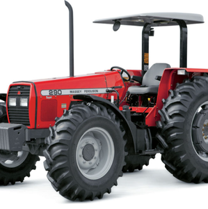 Tractores 4x4 704 de 70hp, Massey Ferguson 290, 385, 240, 375, con y sin cabina, usados, en venta. - Product Image 1