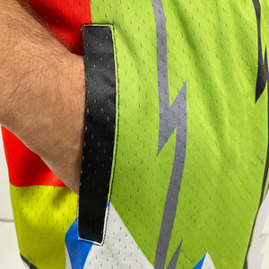 Pantalones Cortos Deportivos de Malla Personalizados de Alta Calidad OEM, Pantalones Cortos de Malla Unisex de Poliéster para Gimnasio, Pantalones Cortos de Malla de Verano con Costura Interior de 7 Pulgadas para Hombre - Product Image 5