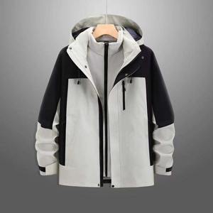 Oem <b>Men</b> Sets Two Piece Custom Windbreaker <b>Shorts</b> And Jacket Reflective <b>Zip</b> Up Nylon Two Piece Windbreaker <b>Short</b> Set - Product Image 4