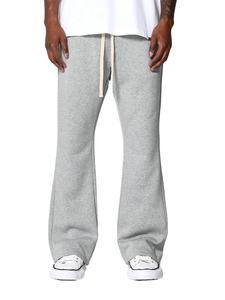 Pantalones Deportivos de Lona Acampanados para Mujer, 80% Algodón, 20% Poliéster, Ecológicos, Transpirables, con Banda Elástica, Color Jaspeado - Product Image 6