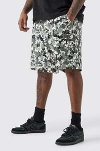 2024 Best Selling Men's Casual Cotton <b>Cargo</b> Style Printed Summer Beach <b>Shorts</b> <b>Lightweight</b> with Solid Pattern Pockets Custom Size - Product Image 4