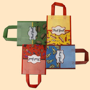 Non-woven Customizable Small Size Shopping Bags with PP Webbing Handles - Product Image 1