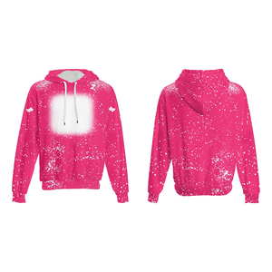 Sudaderas con capucha ecológicas de punto de algodón 100% al por mayor logotipo personalizado 500GSM jersey de peso pesado de gran tamaño con serigrafía grueso grande - Product Image 2