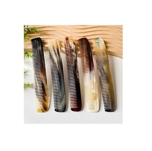 หวีเขาควายแท้อุปกรณ์จัดแต่งทรงผมทำมือคุณภาพสูงแบบสั่งทำเป็นมิตรกับสิ่งแวดล้อมชิ้นส่วนแตรจริงอินเดียงานฝีมือตามธรรมชาติ - Product Image 2