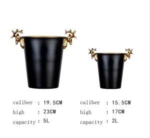 Hielera Grande de Metal para Bebidas, Enfriador de Vino, Enfriador de Champán, Perfecto para Bares, Restaurantes, Bodas o Fiestas al Aire Libre - Product Image 2