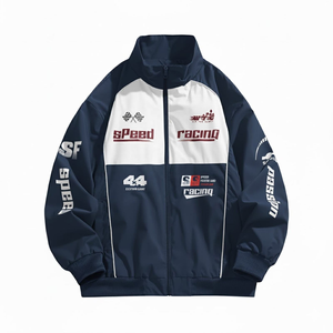 Unisex Trendy Windproof Printed 100% Polyester Full Sleeve Jacket Spring Autumn Cross-Border Outdoor <b>Auto</b> <b>Racing</b> <b>Motorcycle</b> <b>Wear</b> - Product Image 3
