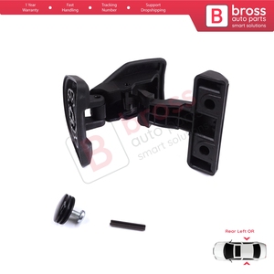BDP1362 support de loquet en verre de fenêtre de porte coulissante arrière pour Transit Tourneo Courier C4A B460 MK1 2014-2023 HT76-A25722-BD 5 portes - Product Image 4