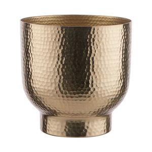 Wholesale Hammered Modern Stylish Iron <b>Gold</b> Plated Flower Pots and <b>Planter</b> for Homes and Garden Custom Metal <b>Planters</b> and Vases - Product Image 6