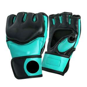 Guantes de Entrenamiento de Estilo Nuevo a Precio de Mayoreo, Diseño Personalizado, Medios Dedos, Alta Calidad, Duraderos, Guantes de MMA para Hombre, Material Suave - Product Image 1
