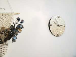 Luxurious New Design Natural Wicker Hanging <b>Clocks</b> Handcrafted Eco Rattan Wallmount <b>Clock</b> for <b>Living</b> <b>Room</b> - Product Image 2
