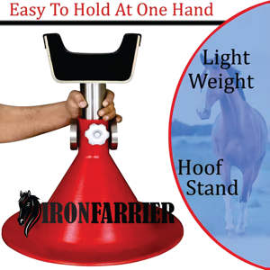 Soporte de herrador ajustable profesional con logotipo personalizado Producto deportivo y de entretenimiento negro - Product Image 3