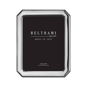 Beltrami Silver Plated Photo <b>Frame</b> Rectangle 3XL Made in Italy Wood Structure Embossing <b>Printing</b> 1 Color Durable Elegant - Product Image 1