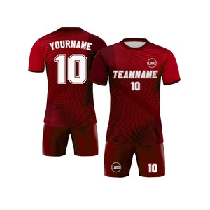 Ensemble de football à séchage rapide personnalisé, vêtements de sport, maillot de football, ensemble d'uniformes, prix de gros, uniformes de football de qualité supérieure pour les joueurs - Product Image 1