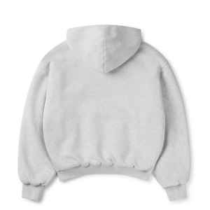 Sweats à capuche et sweat-shirt surdimensionnés d'hiver en vrac unisexe avec logo personnalisé et impression numérique sweat à capuche épais en éponge française - Product Image 2