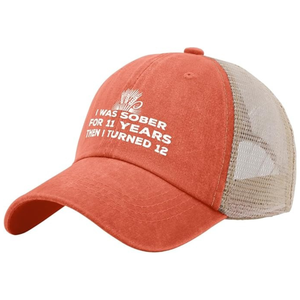 Vente en gros Casquette de camionneur en maille structurée 6 panneaux de haute qualité avec impression personnalisée et logo Chapeaux à visière en coton personnalisés pour hommes Streetwear - Product Image 5