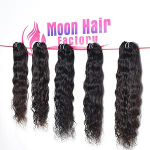 Meilleure qualité d'exportation Faisceaux de cheveux humains ondulés Doux Vague Longue Durée Lisse Soyeux Épais Faisceaux complets à vendre auprès du fournisseur d'usine - Product Image 4