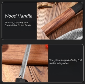 Cuchillo de Acero de Damasco de Alto Carbono, Hecho a Mano, Profesional, Ambidiestro, Apto para Lavavajillas, Servicio OEM ODM de Alta Calidad Personalizado al por Mayor - Product Image 3