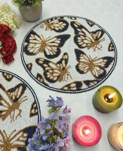 Manteles y Salvamanteles Bordados de Lujo con Cuentas, Ecológicos, para Bodas y Cenas - Product Image 6