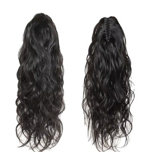 Trame de cheveux bouclés crépus à tirage unique |   Cheveux 100% humains |   Texture brute naturelle - Product Image 4