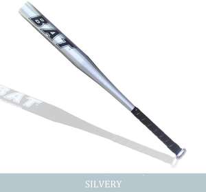 IRIS BB-001 Metal 1-piece <b>Baseball</b> <b>Bat</b>-Durable Lightweight Custom Fit for Training & Recreational <b>Baseball</b> - Product Image 4
