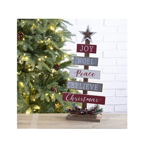 Adornos de Navidad de diseño grabado para el hogar, artículos de decoración de vajilla de Navidad de lujo con temática de regalo - Product Image 1