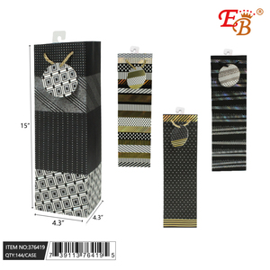 4,3 \ "X15 \" X4.3 \ "Bolsa de vino con impresión personalizada 144PCS/Carton - Product Image 1