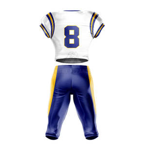 Uniformes de Fútbol Americano al por Mayor, Se Aceptan Pedidos al por Mayor, Talla y Color Personalizables, Apto para Escuelas, Clubes y Equipos - Product Image 2