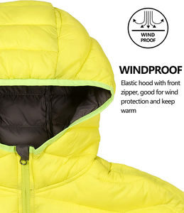 Chaquetas Acolchadas Ligeras de Primera Calidad 2026 para Hombre con Protección Facial Completa, Resistentes al Agua y con Logotipo Personalizado - Product Image 4