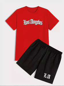 Venta caliente de encargo de la sublimación impresa de secado rápido Running Casual hombres pantalones cortos conjuntos de ropa de verano transpirable hombres pantalones cortos conjuntos - Product Image 6